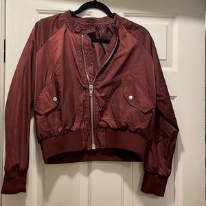 Free people bomber jacket size XS